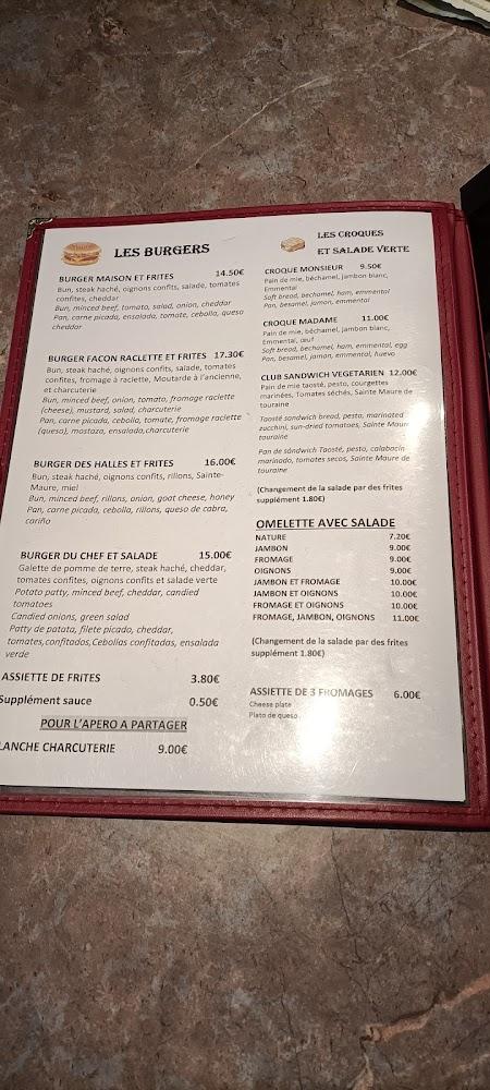 Brasserie Des Halles - Menu Image 2